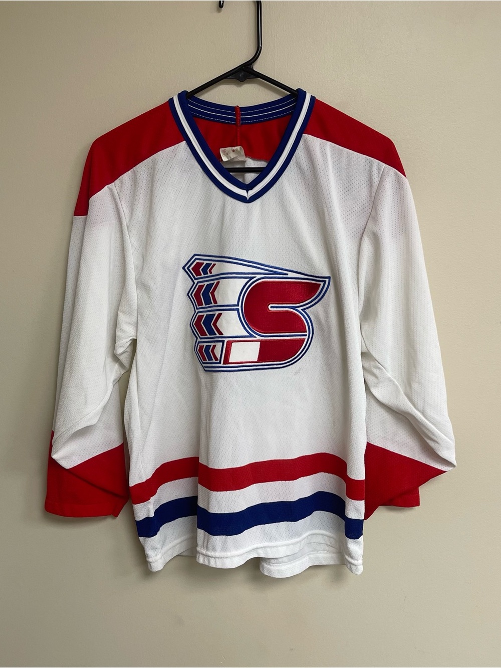 Spokane Chiefs CCM Maska Jersey Size S